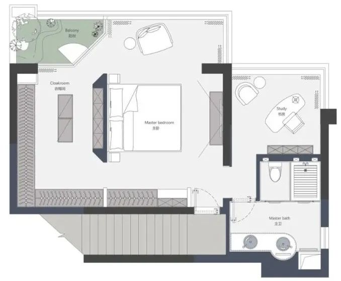 小兩口住躍層還能裝出溫度？細(xì)節(jié)精準(zhǔn)把控詮釋大而不空