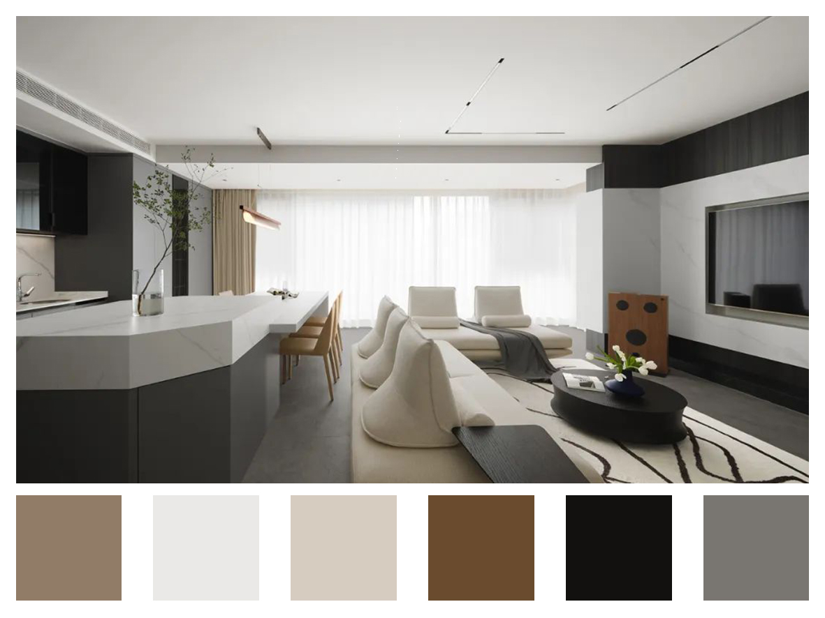 小兩口住躍層還能裝出溫度？細(xì)節(jié)精準(zhǔn)把控詮釋大而不空