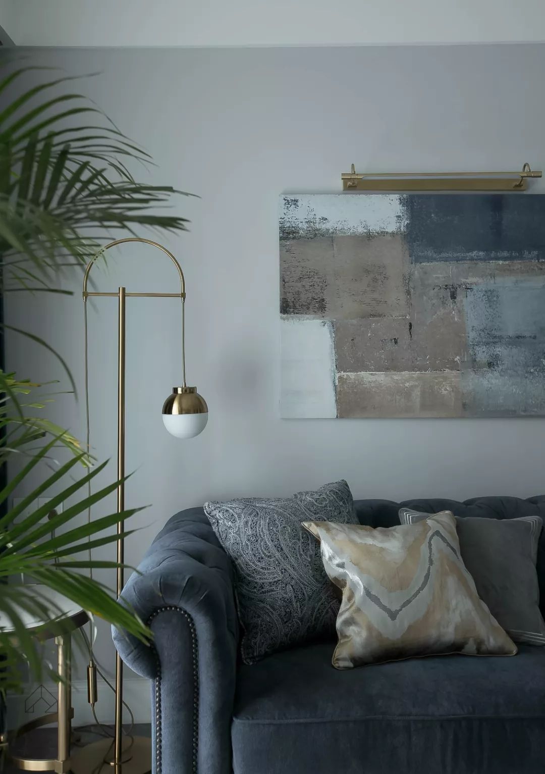 冷色系組合的寧靜情調，還原最真實的北歐氛圍