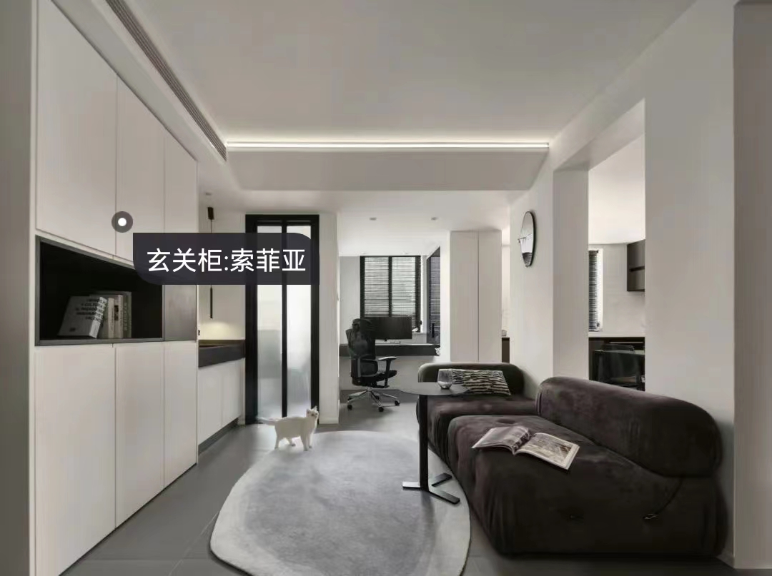 輕墨淡彩丨鏟屎官的前衛自宅，黑白濾鏡下的獨居日常