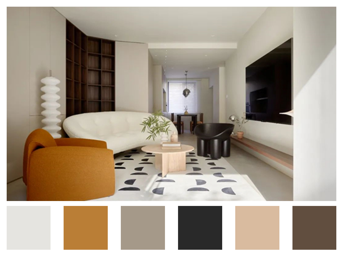 氛圍捕手丨前沿家私搭配時尚布設(shè)，渲染美女警察ins風(fēng)美宅