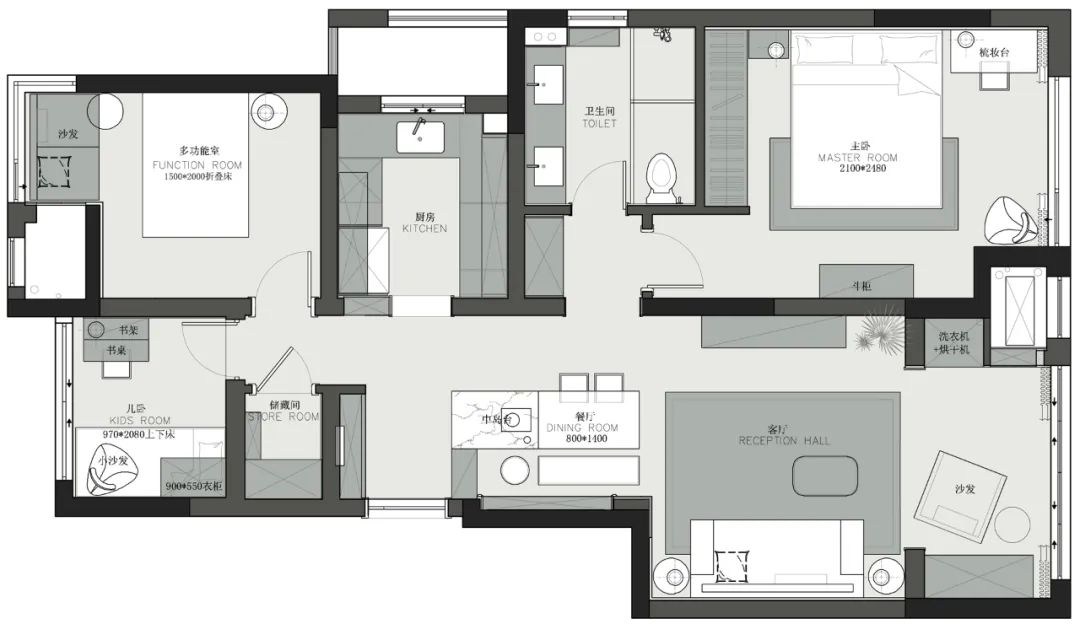 繁復裝飾也能和而不亂？看看她家，成全你的小資自由