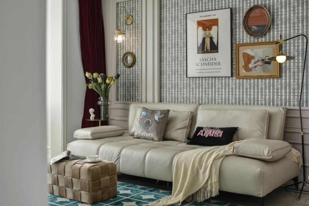 繁復裝飾也能和而不亂？看看她家，成全你的小資自由