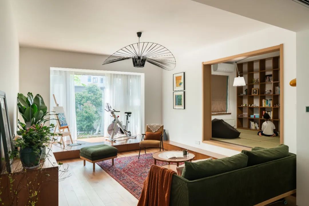 空間規劃師丨色彩層次映射功能變化，刪繁就簡的輕盈自宅