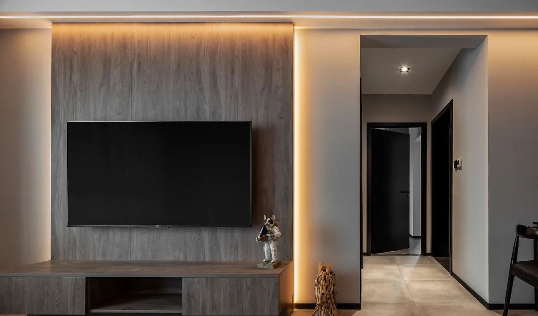 1人1貓隨心住，豐盈黑白簡約，潮酷boyの雅痞居