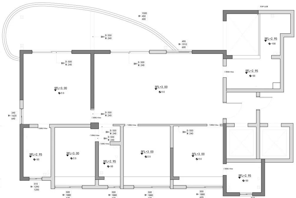 超大浴缸套間+休閑書房+獨立視聽室，人均80平的快樂！
