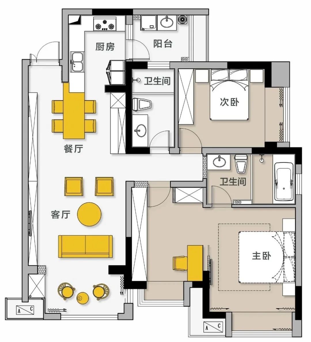 只要戶(hù)型改得好，大平層裝進(jìn)老破小