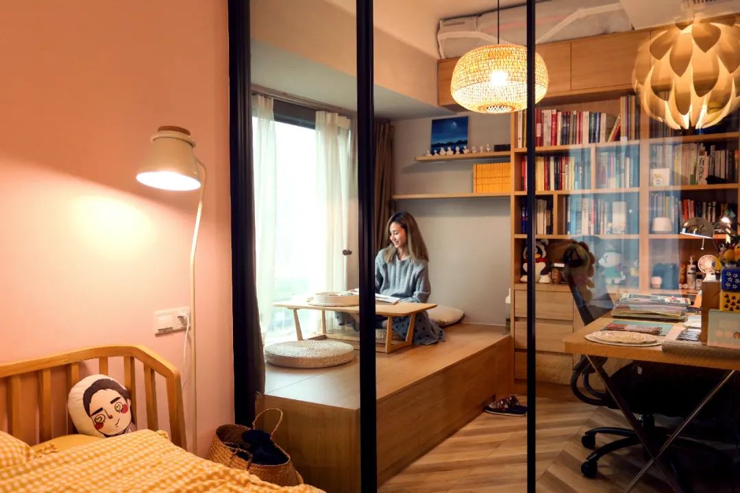 兩人一汪自由度假宅，75㎡有收納無(wú)底洞，小戶型的卷王！