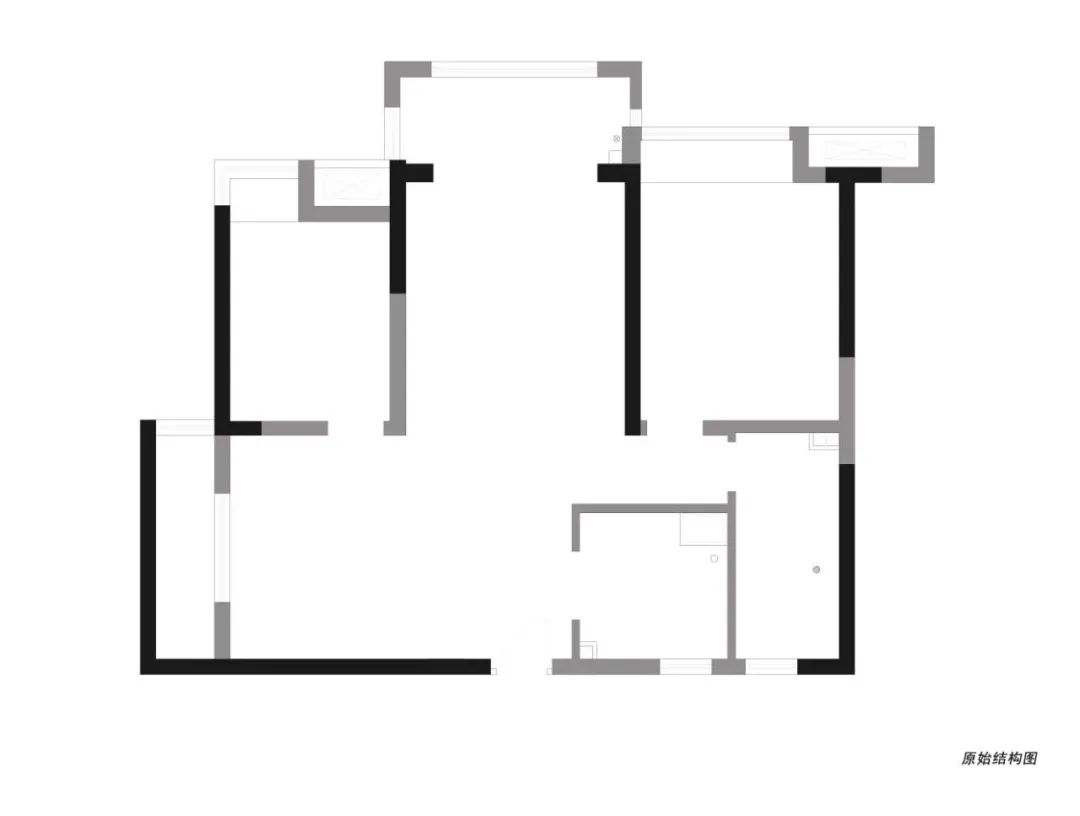 進(jìn)門就是5米收納柜，2改3小戶型，布局超多驚喜~