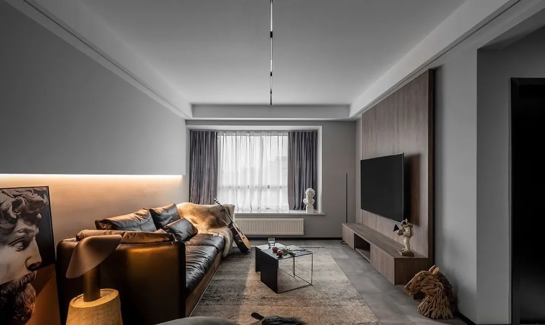 1人1貓隨心住，豐盈黑白簡約，潮酷boyの雅痞居