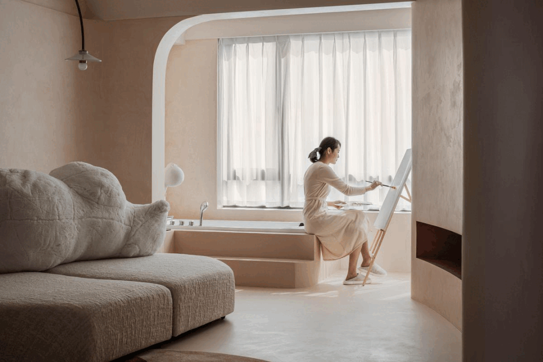 來一支草莓味的“冰激凌”，走進藝術總監(jiān)的侘寂之家