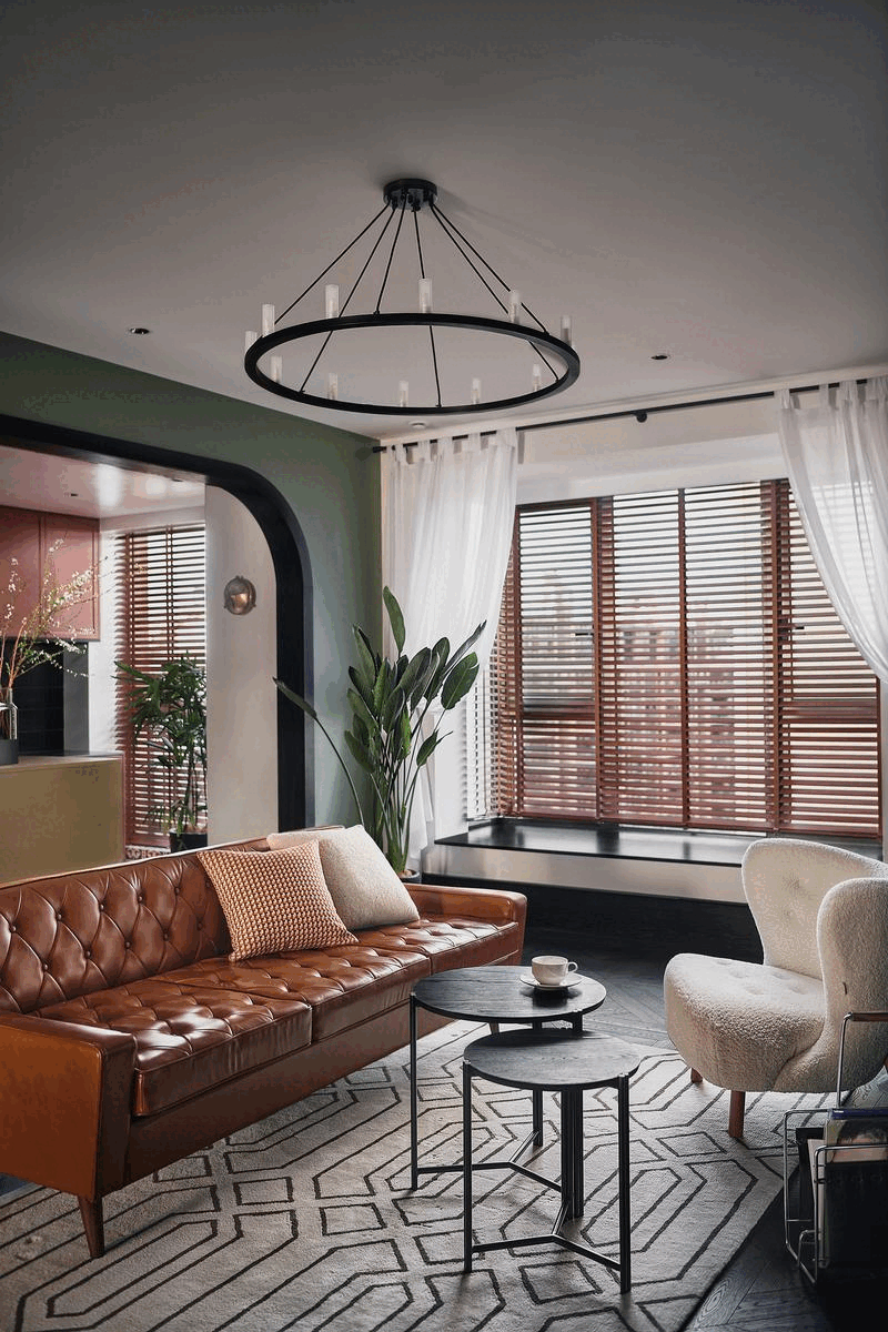 復古風可以有多存粹？中古家具+經典撞色，一鍵穿越