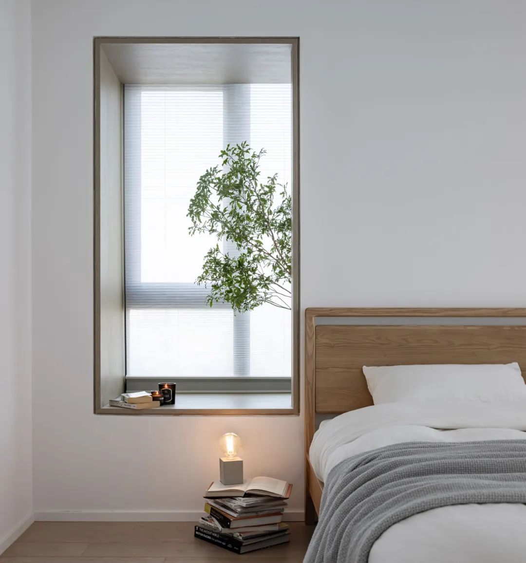 80后男人玩起浪漫，陽臺書房+LDK純凈悠閑，寵妻天花板！