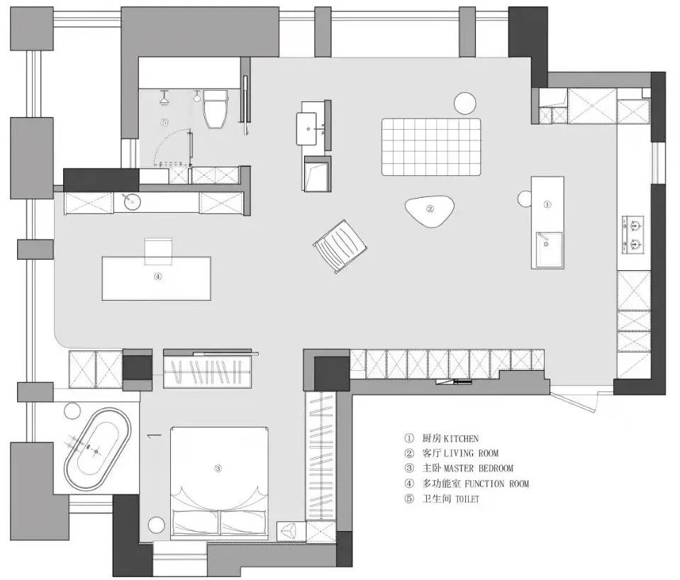 “去客廳化”有多爽?她家憑借異形窗+開放浴缸圈粉無數(shù)