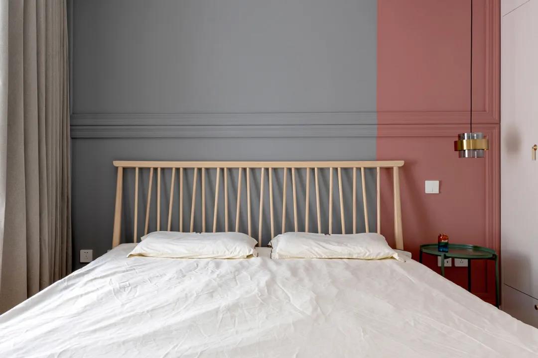 莫蘭迪色背景墻、廚房自帶落地窗...100㎡超治愈，快收藏