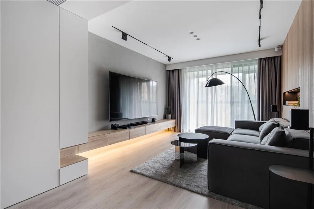 入戶新思路丨島臺代替玄關柜，把通透做到極致