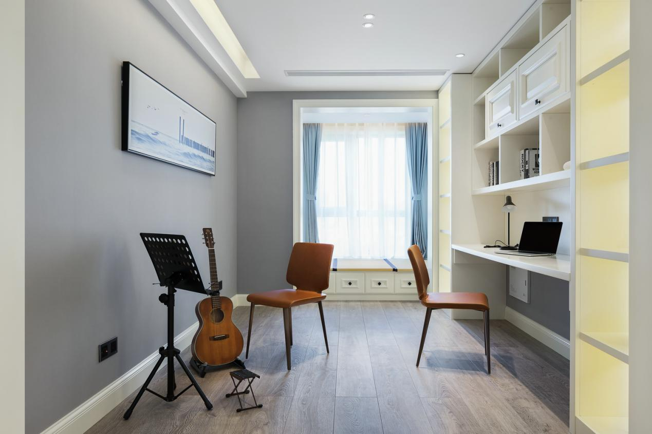 舍主衛(wèi)換衣帽間，130平倆人住有多爽，好想照搬她家音樂房