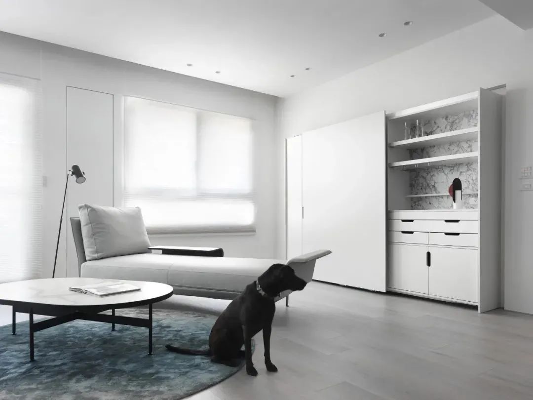 90后律師的“白富美”家，黑白灰變奏曲，美到DNA都動了