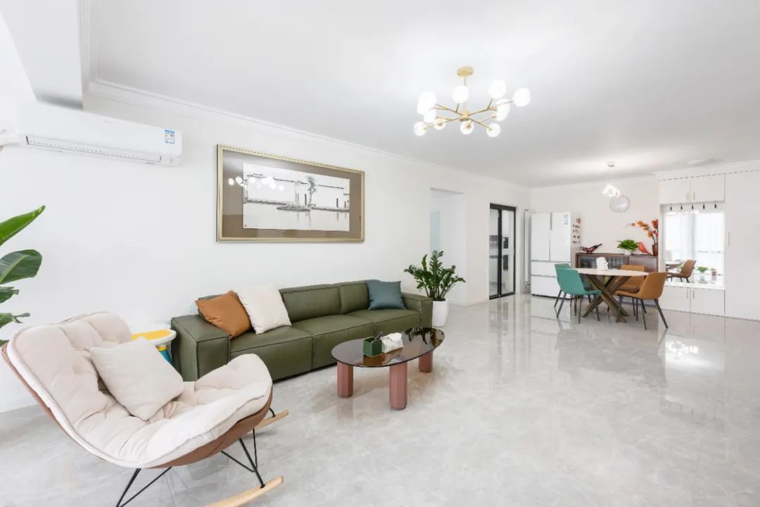 北京155㎡老房改造，空間這樣規(guī)劃，客廳比我家還大！	