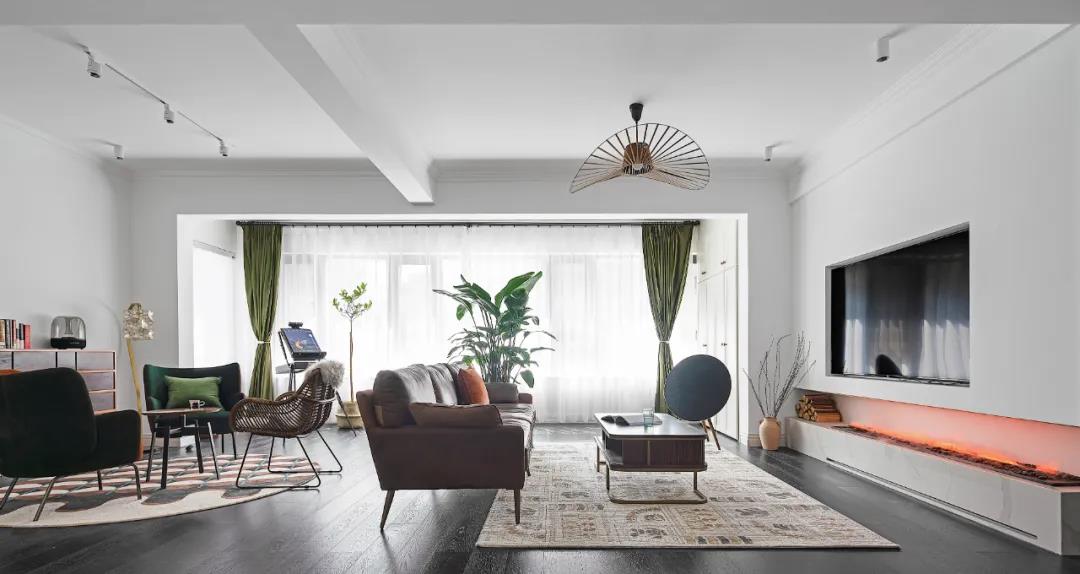 美觀又實用130㎡浪漫復古小3居，混搭式教科書	