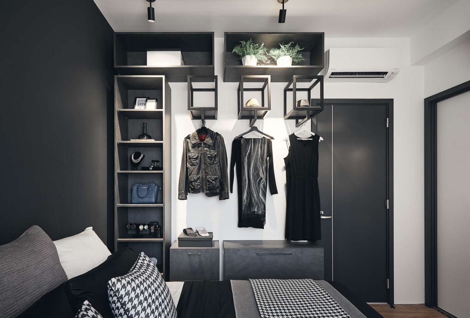 成都超酷暗黑風(fēng)住宅|一狗、兩知己，自由且浪漫！