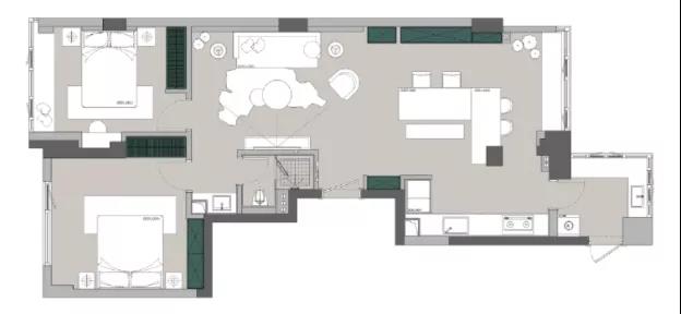 醫(yī)護(hù)夫婦打造雜志風(fēng)質(zhì)感家，98㎡藏著一個(gè)「復(fù)古秀場(chǎng)」	