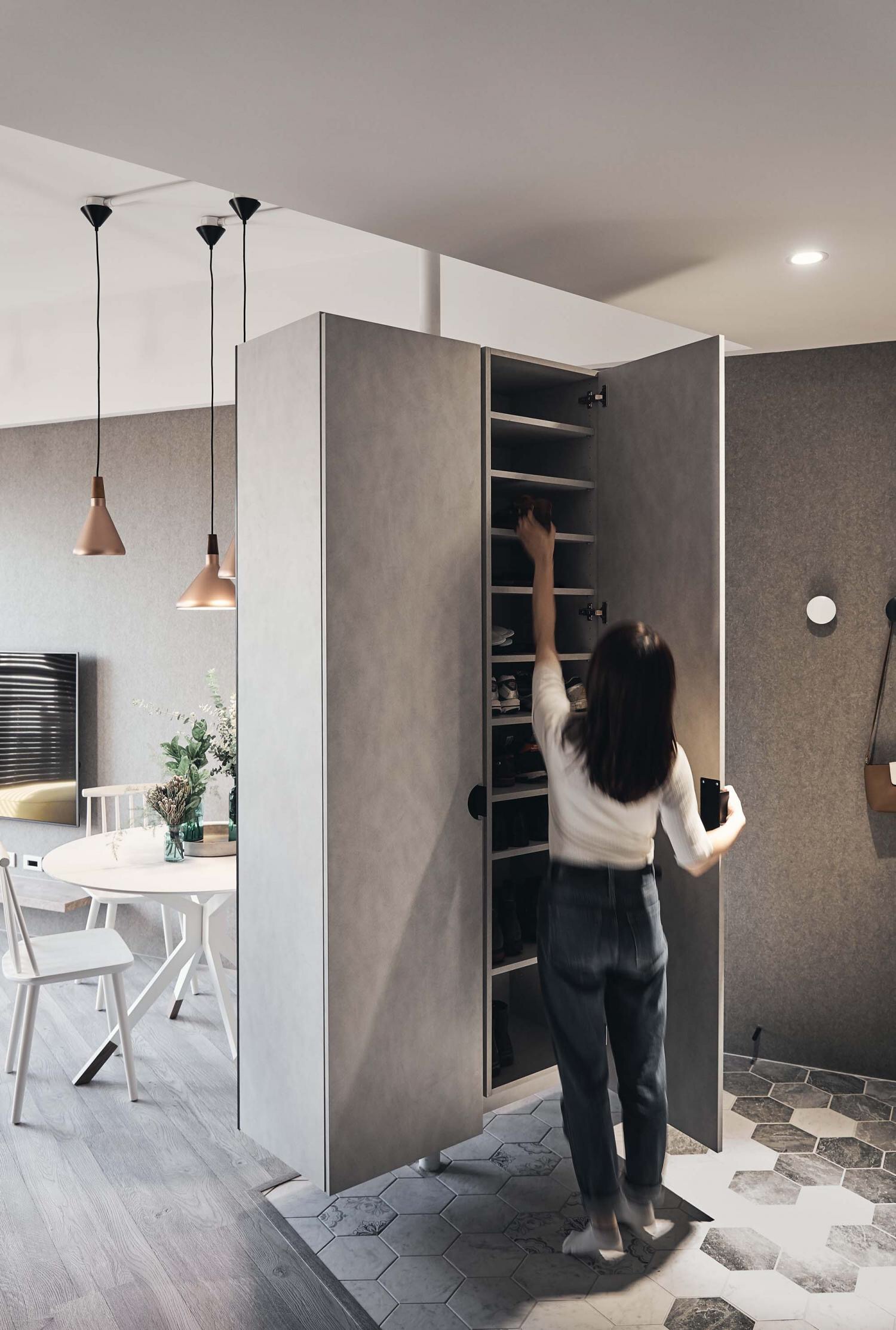 成都超酷暗黑風(fēng)住宅|一狗、兩知己，自由且浪漫！