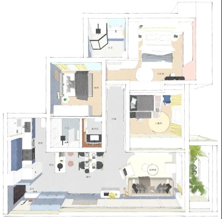 種草美家丨不僅收納占全屋30%，陽臺布置也圈粉無數~	