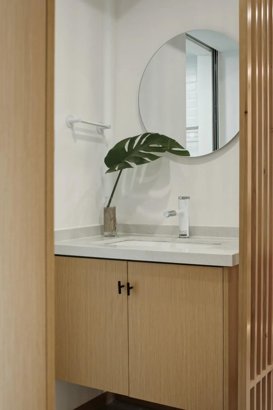 玄關吧臺餐廳＋禪意品茗客廳，枷鎖90㎡日式慢生活