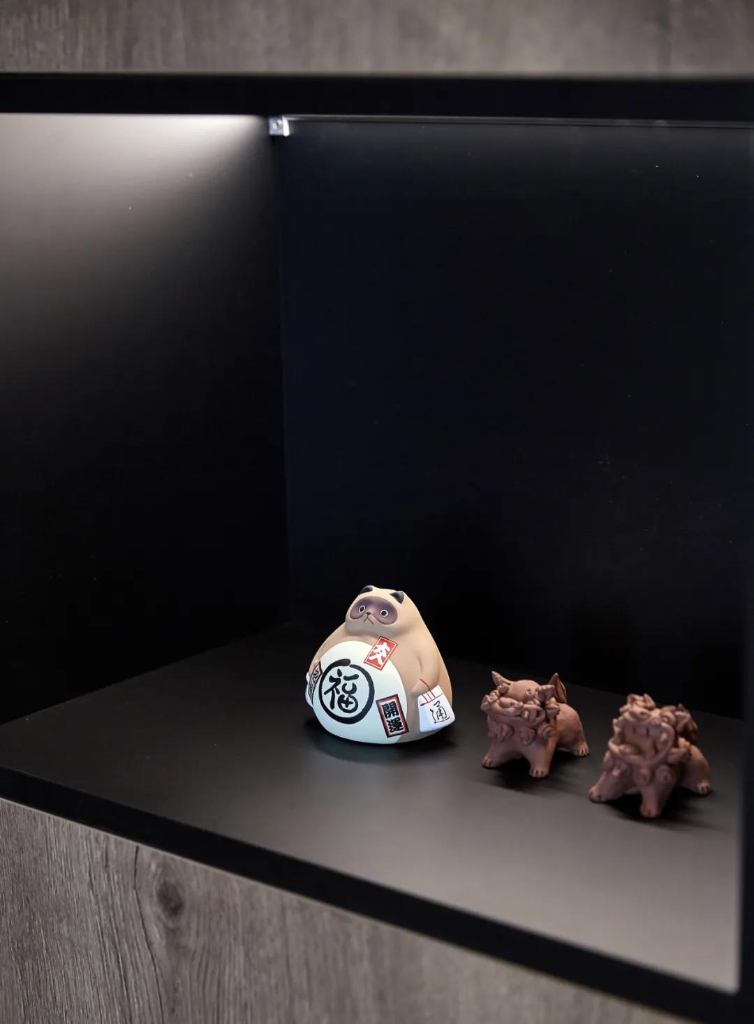 裝修也內卷？黑白+原木打造廣州120㎡電影里的高級感	