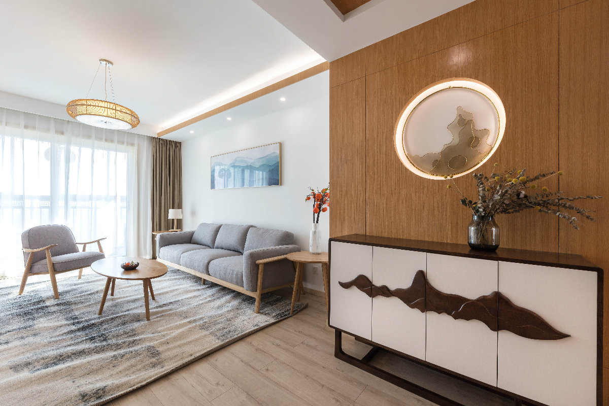 「意境玄關(guān)、月洞門(mén)」打造美得不像話的125㎡MUJI韻味宅