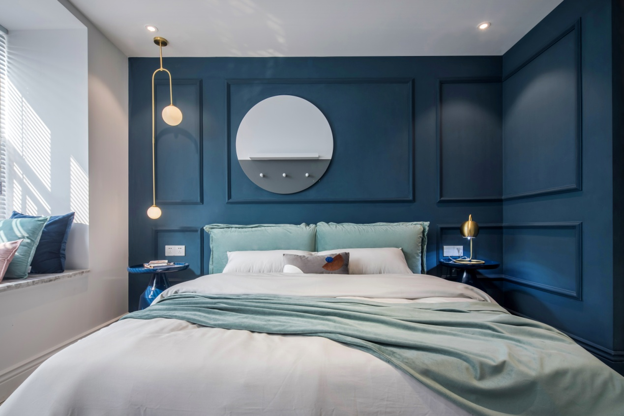 她家110㎡又藍又粉の野獸派設計，真是人間寶藏宅	