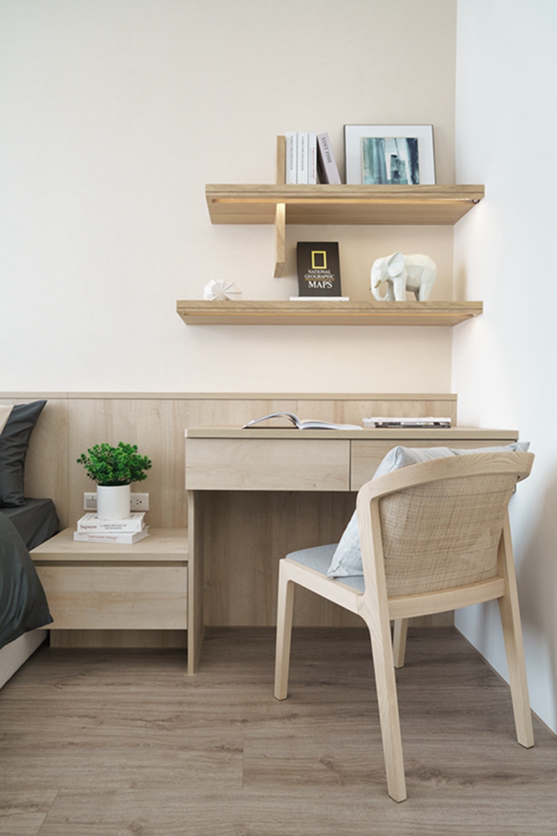 玻璃書房+豪華衣帽間，灑滿陽光的110㎡居家也像在度假