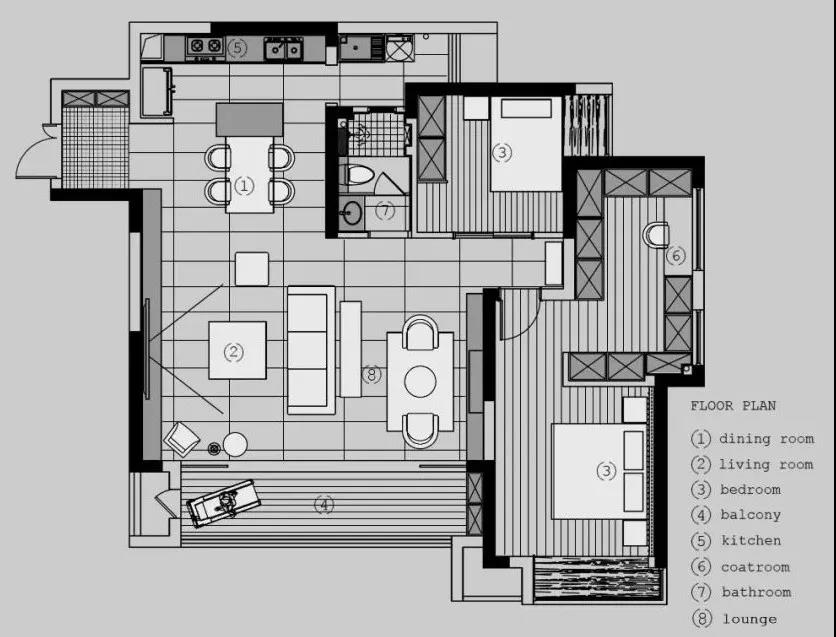 在鬧市中打造一處“靈魂靜地”，時尚海歸的110㎡獨居藝術