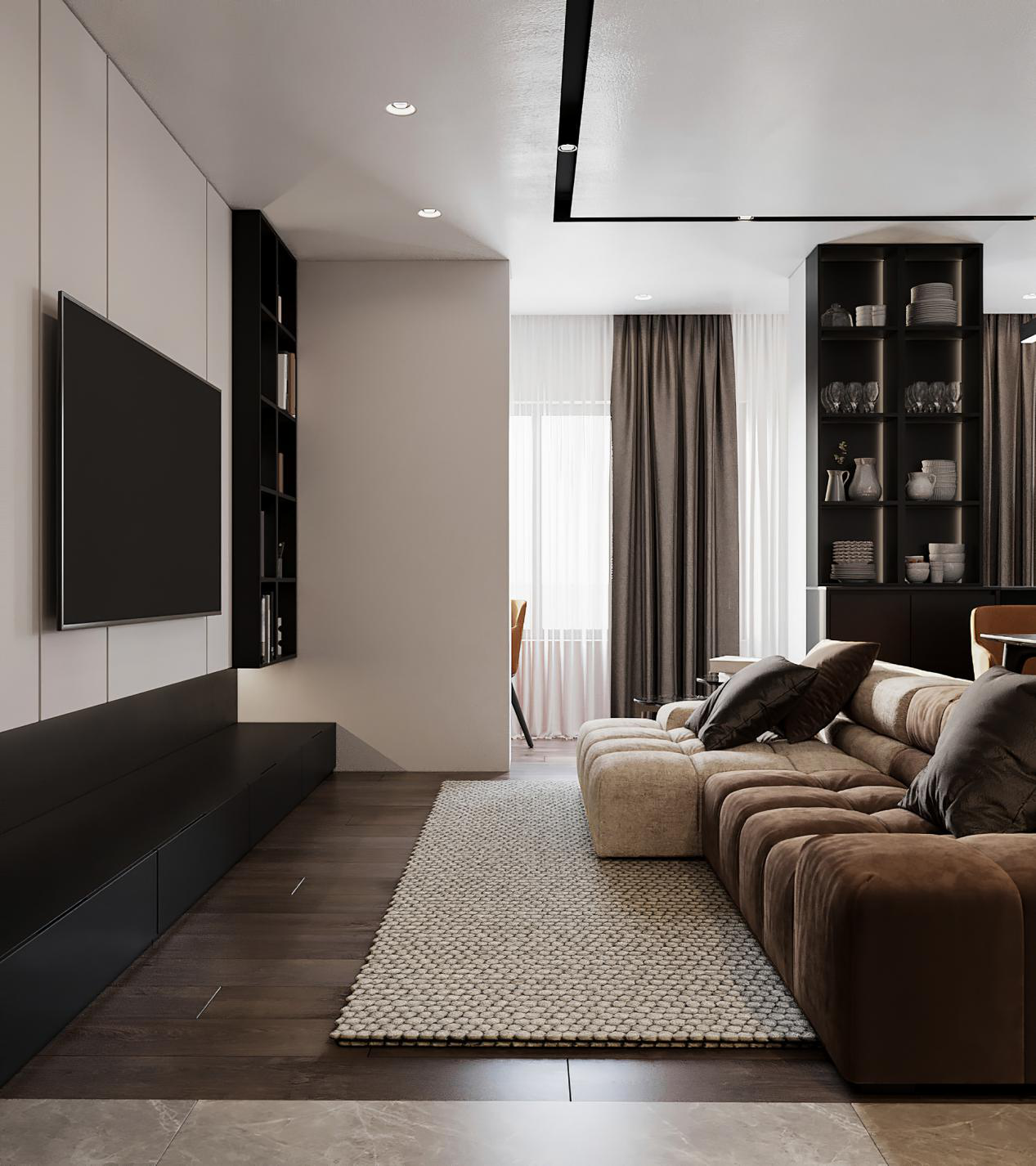 深圳翻譯官110㎡冷艷「頂奢宅」，全網：拿來吧你！