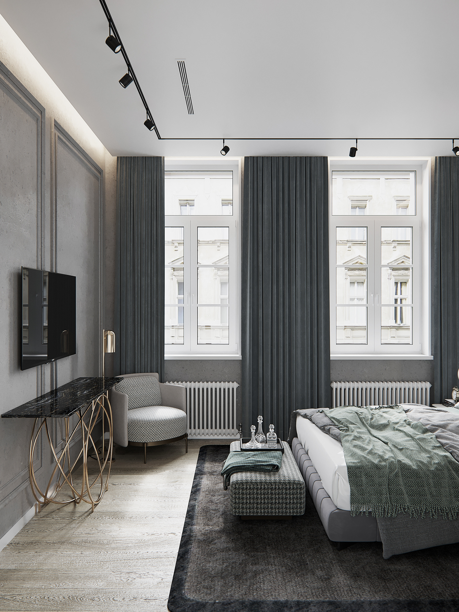 蘇州95㎡『摩登貴族宅』，坐擁藝術(shù)長廊+“展館餐廳”