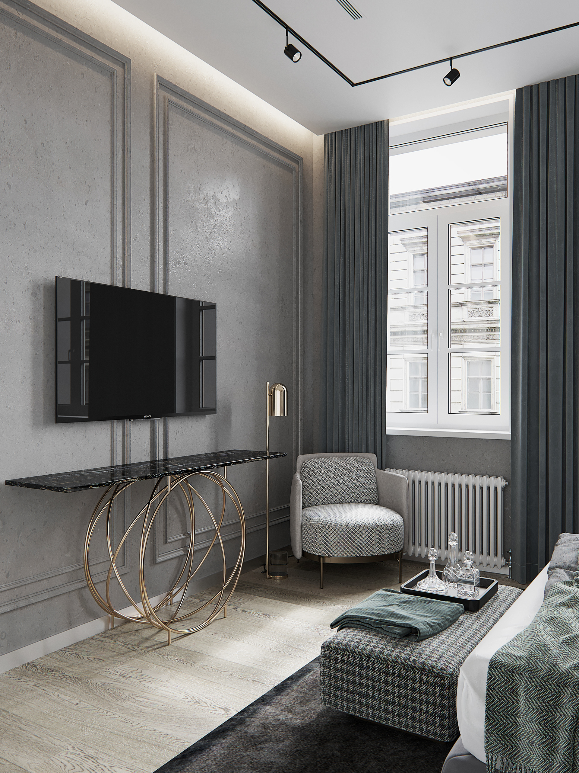 蘇州95㎡『摩登貴族宅』，坐擁藝術(shù)長廊+“展館餐廳”