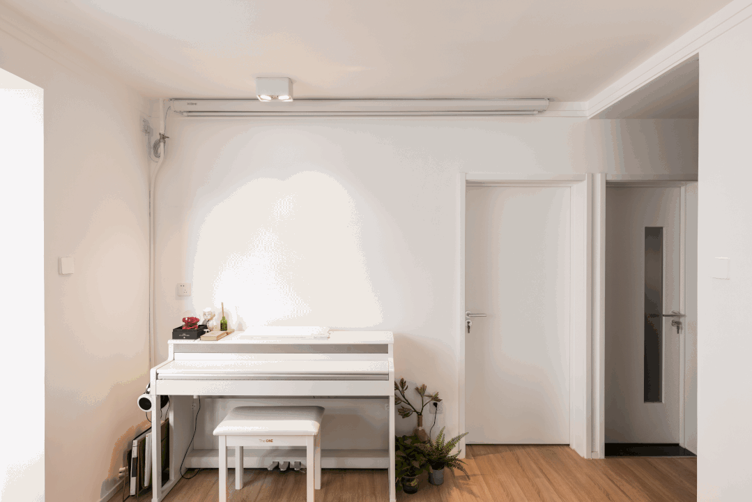 老房沒廳？80㎡三居變兩居，生活、會客、休閑面面俱到！