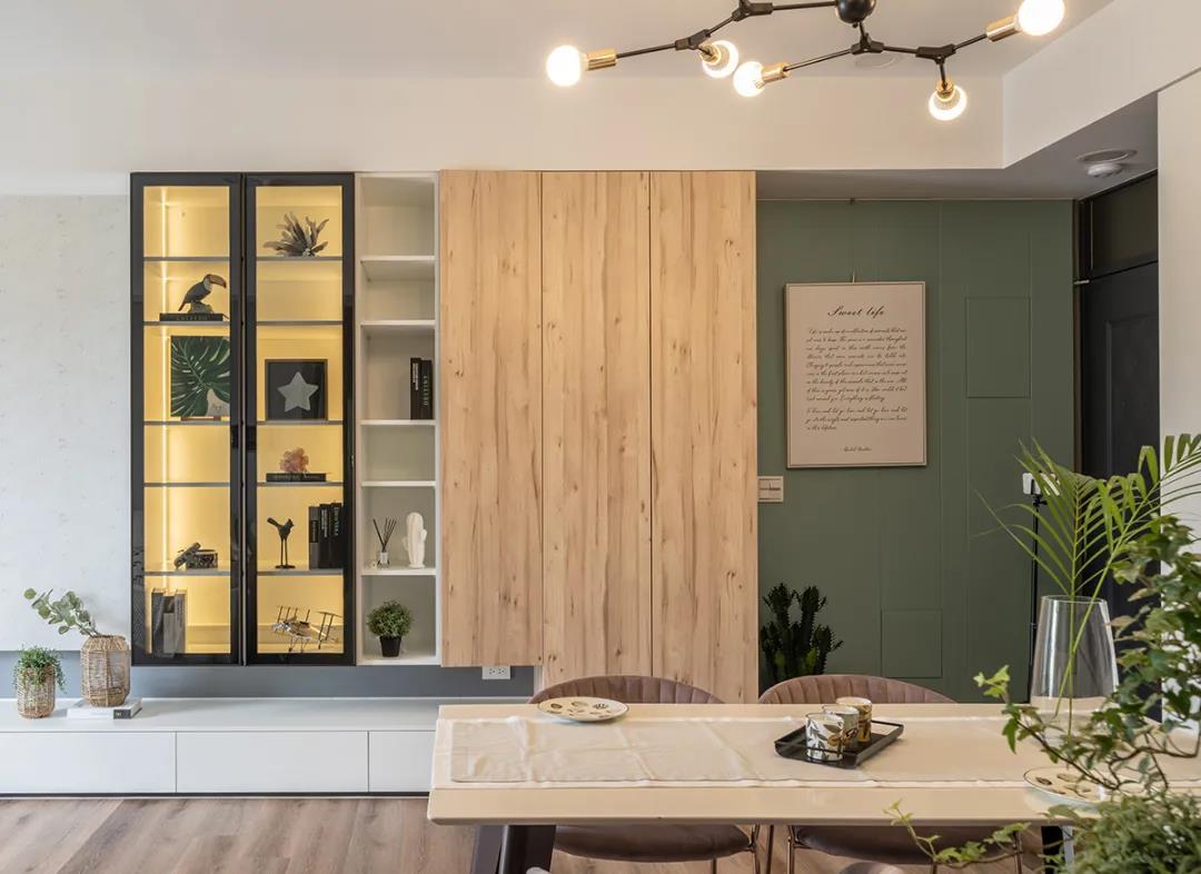 武漢夫妻的95㎡精致宅，強收納、零負擔、可借鑒！