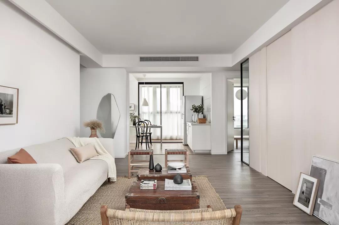 天津屋主「窮裝」100㎡，房門、柜子全隱藏，放大招了！