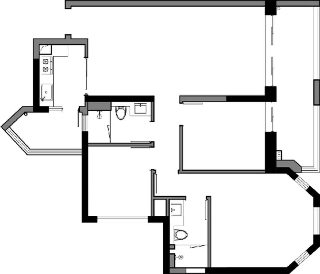 電競(jìng)書(shū)房＋衣帽間，來(lái)看124㎡「奇葩戶型」神逆襲！