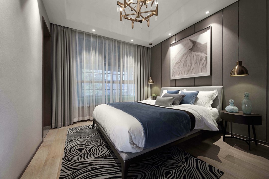 武漢145㎡超奢華「中式殿堂」，五口之家的精裝教科書(shū)！