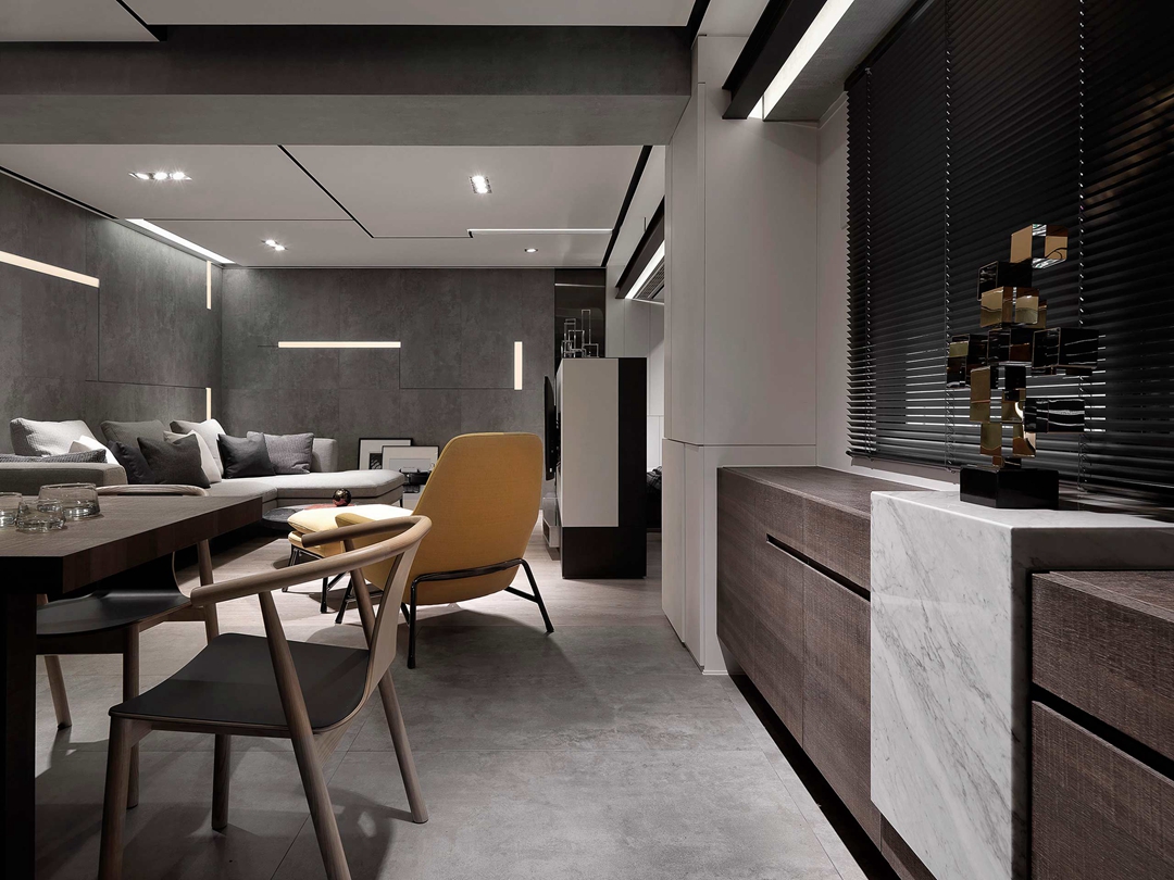 深圳這套瘋狂爆燈的潮酷119㎡，業主群都吹爆了！