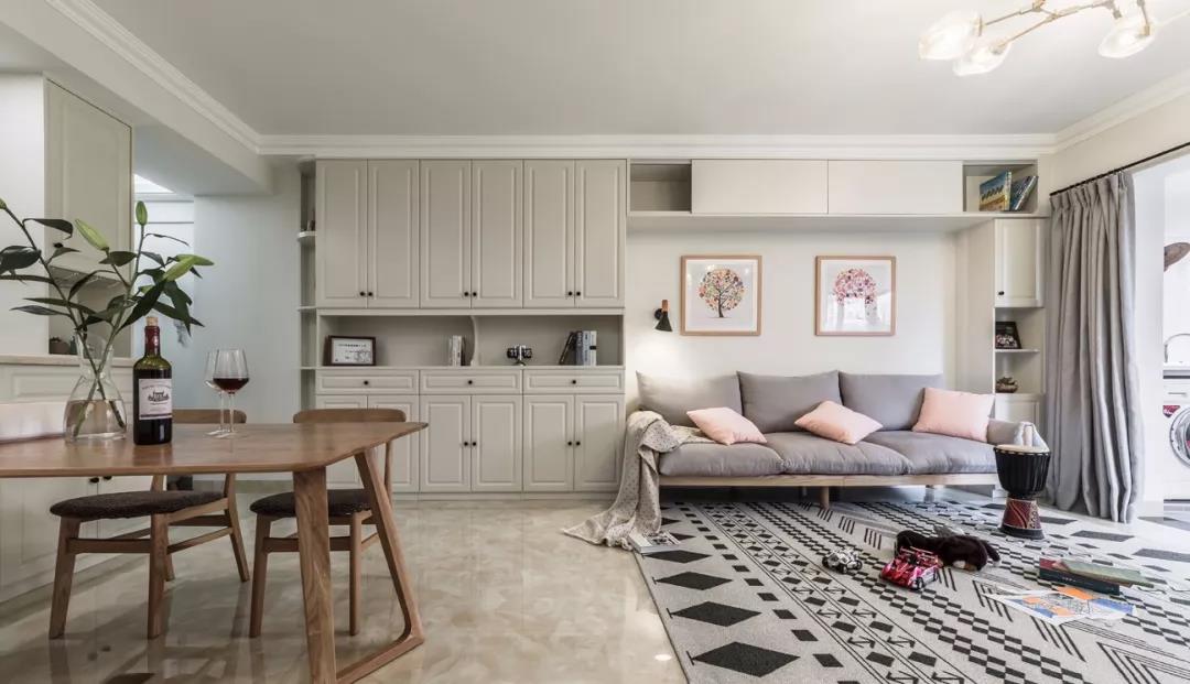 北京104㎡[雞肋戶型]大爆改，墻體移動術，1㎡都不浪費!