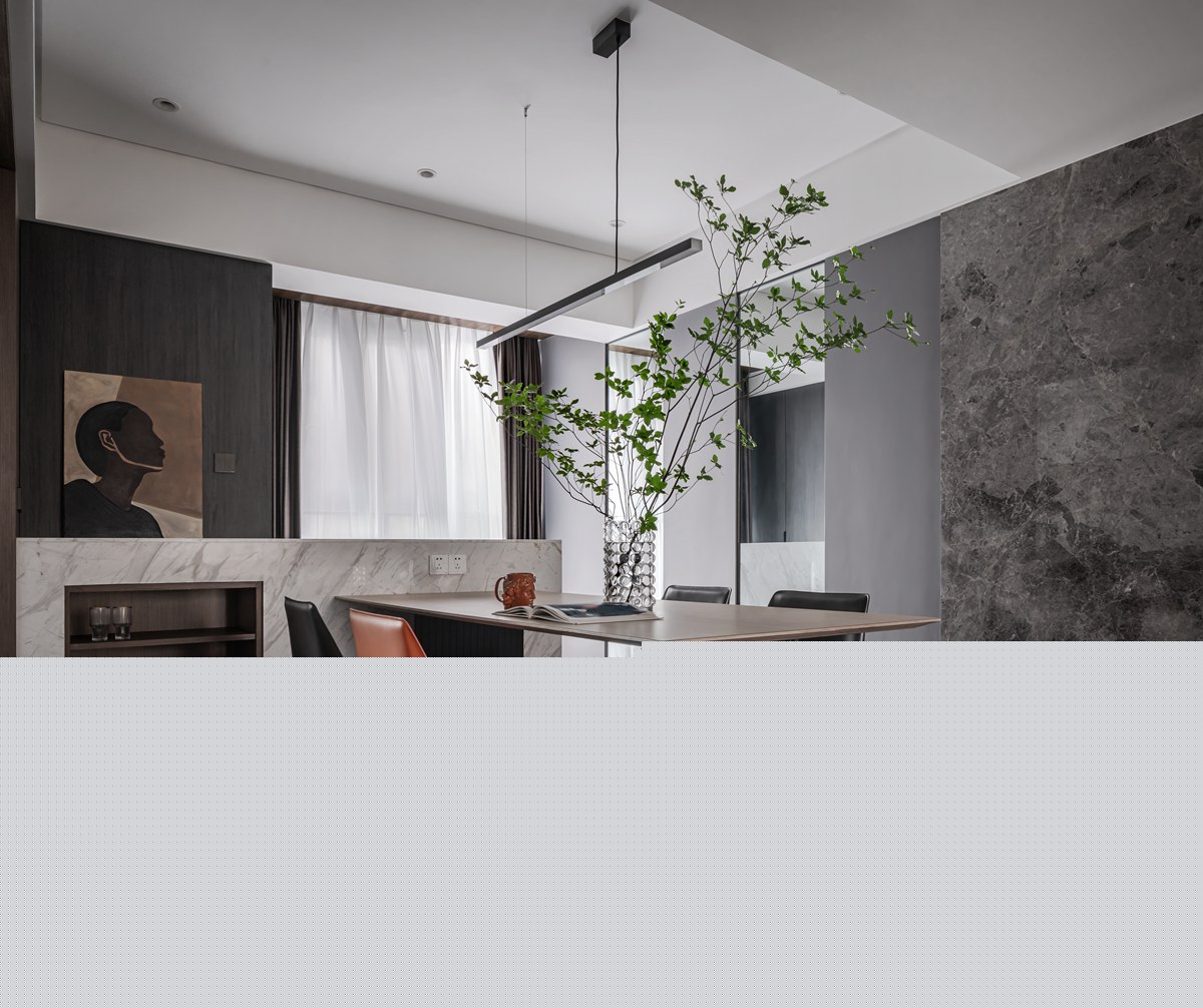 律政精英的98㎡“性冷淡”婚房，黑白灰永不過時