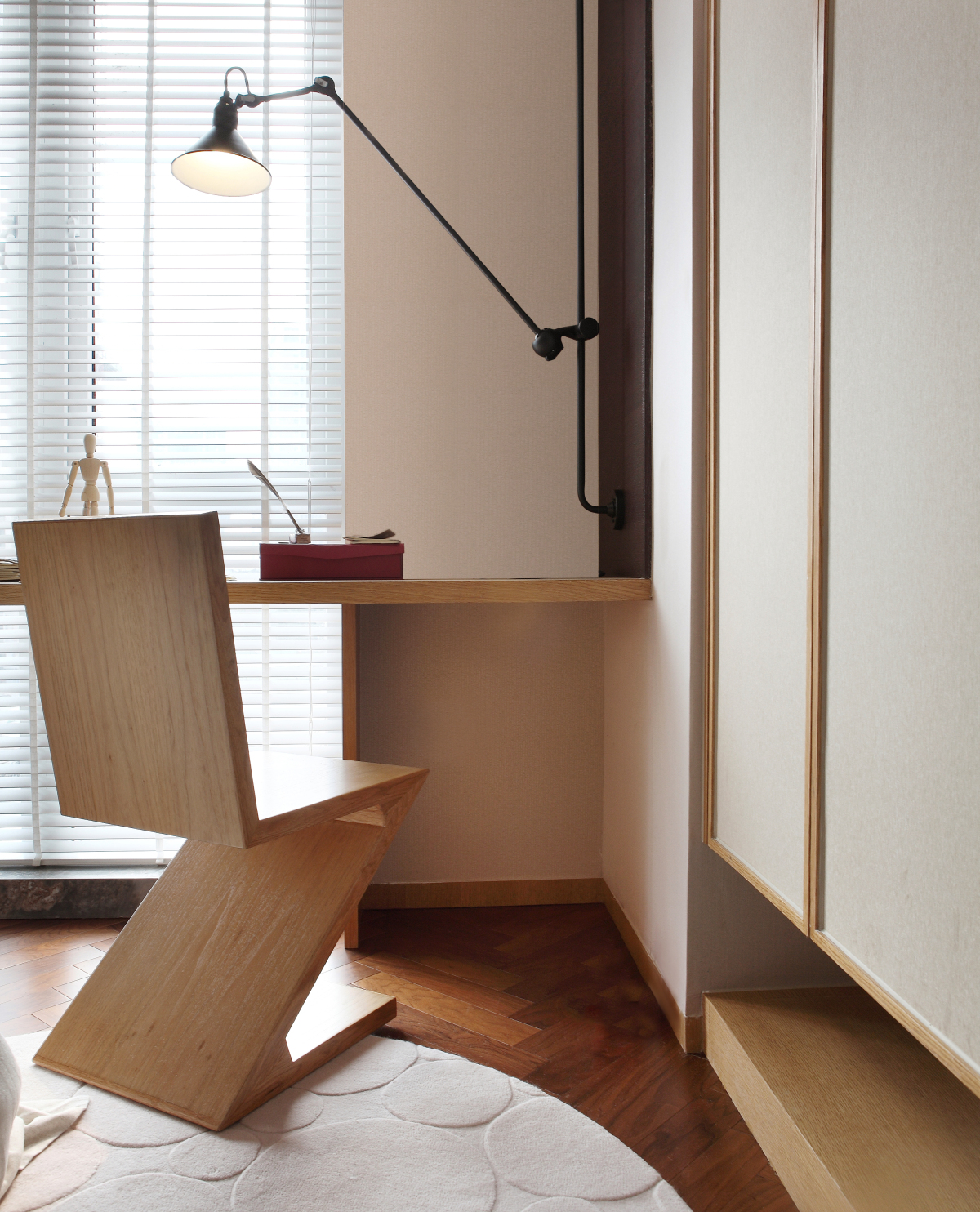 國學家的165㎡新中式，絕美背景墻+茶香露臺，唯美又純凈