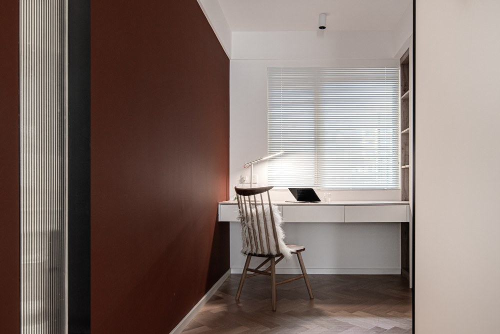 小夫妻80㎡兩居爆改，空間神規劃，一間房變成書房+衣帽間