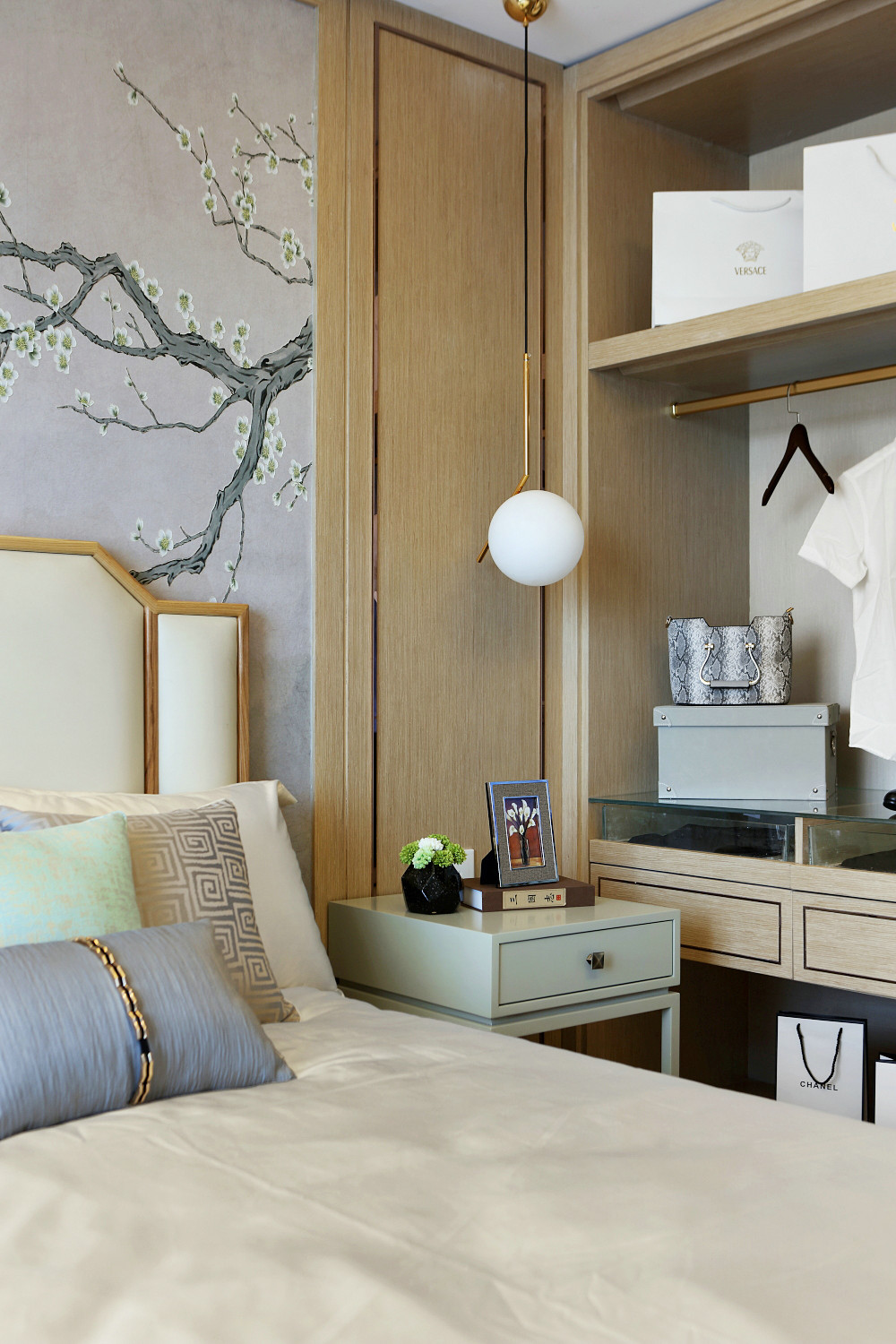 廣州155㎡國潮大宅，方圓之間皆是收納，三世同堂其樂融融