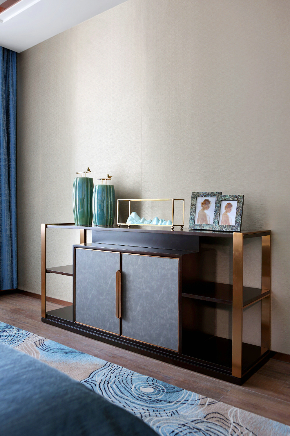 廣州155㎡國潮大宅，方圓之間皆是收納，三世同堂其樂融融