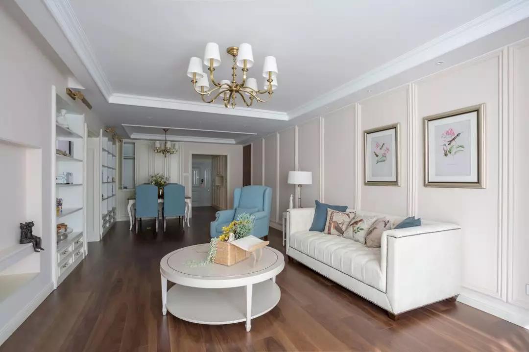 美式也能這么小清新，走進這間128㎡兩居，讓我直呼內行	